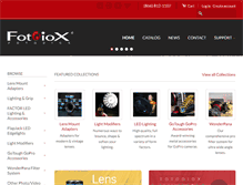 Tablet Screenshot of fotodioxpro.com